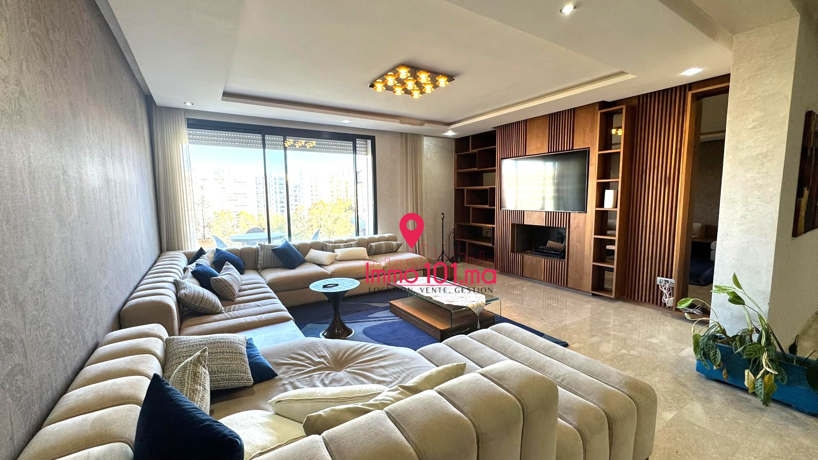 Location appartement meublé à Prestigia – Hay Riad AYLAM1919
